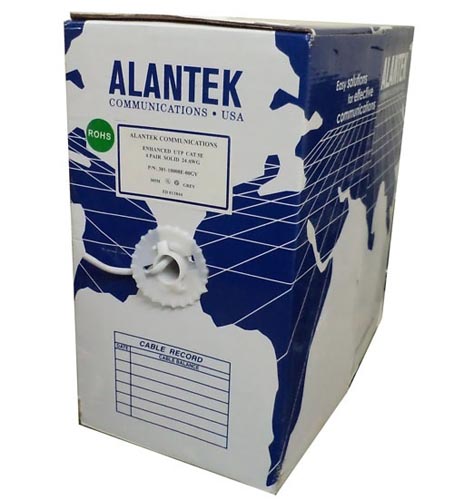 Cáp mạng Alantek cat5E UTP cho thang máy Alantek 301-200P8E-DSBU