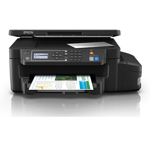 Máy in Epson L605, In, Scan, Copy, Fax, Wifi, In phun màu tiếp mực ngoài