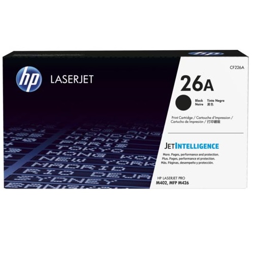 Mực in HP 26A Black Original LaserJet Toner Cartridge CF226A