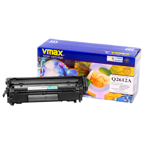 Mực in Vmax 12A Black Toner Cartridge