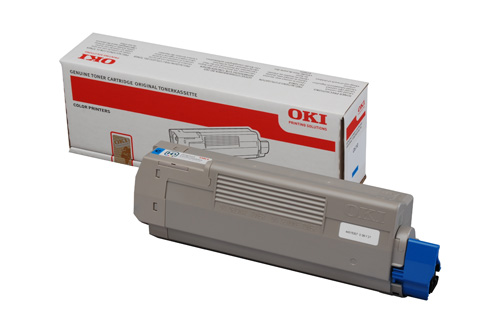 Mực in Oki C610C Cyan Toner Cartridge