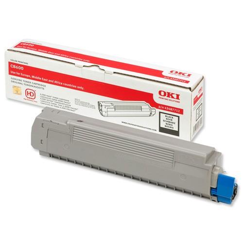 Mực in Oki C8600 Black Toner Cartridge