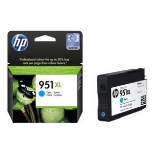 muc in hp 951xl cyan officejet ink cartridge cn046ae