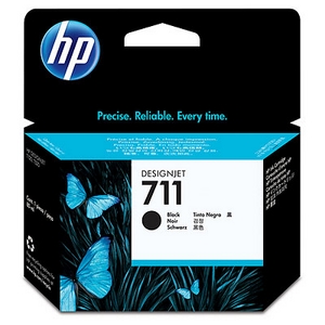 muc in hp 711 80 ml black ink cartridge cz133a