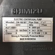 Máy bơm nước Shimizu CM-100 BIT không tự động, đẩy cao, giếng cạn