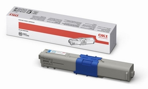 muc in oki c310 cyan toner cartridge