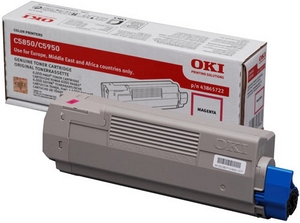 Mực in Oki C5850 Magenta Toner Cartridge